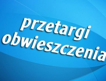 Przetargi / Obwieszczenia